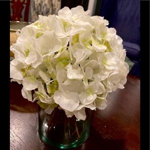 Pottery Barn Faux Hydrangea in Vase